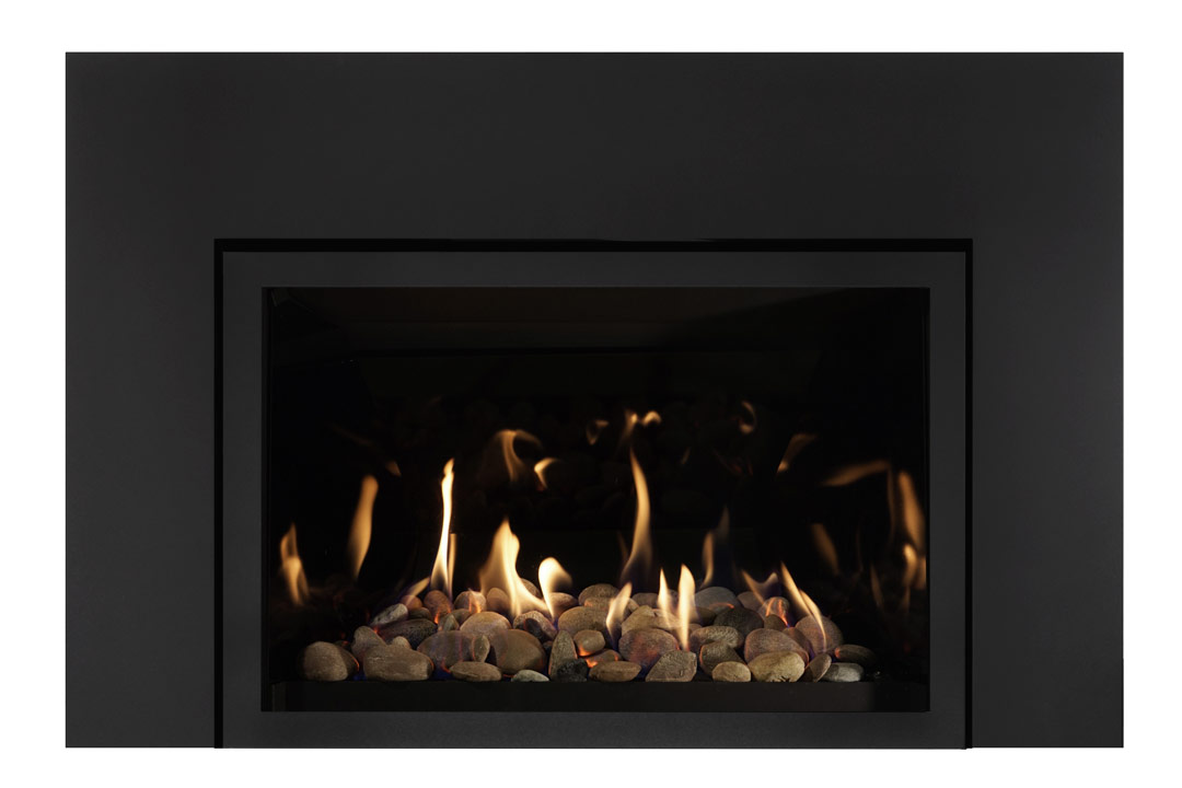 31 gas  fireplace insert sksbs multicolor rocks