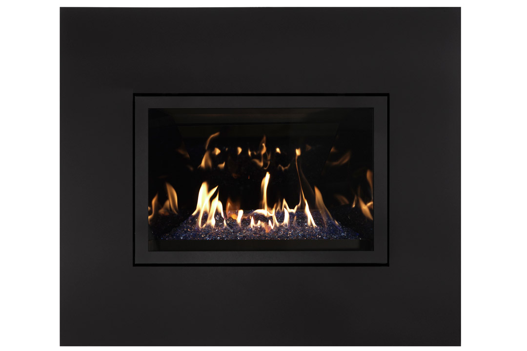 31 gas fireplace insert skblanks blue beads