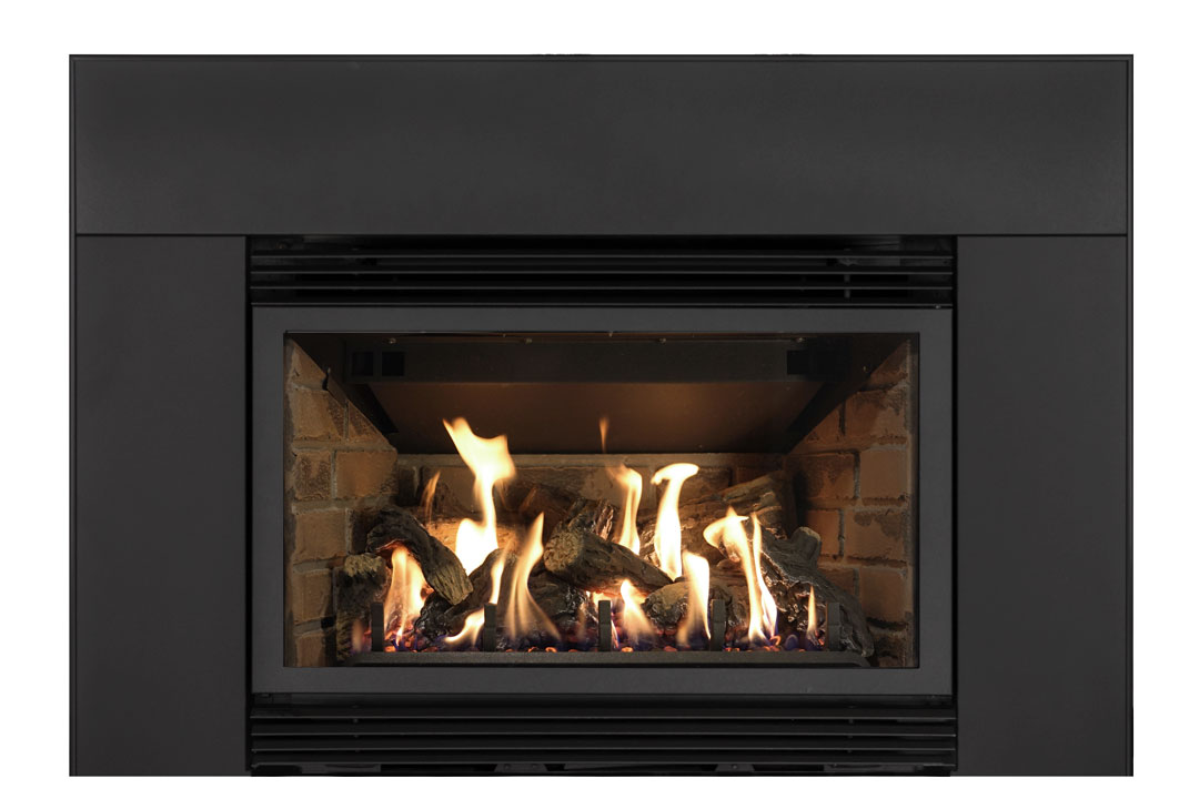 34 gas fireplace insert sklb red brick