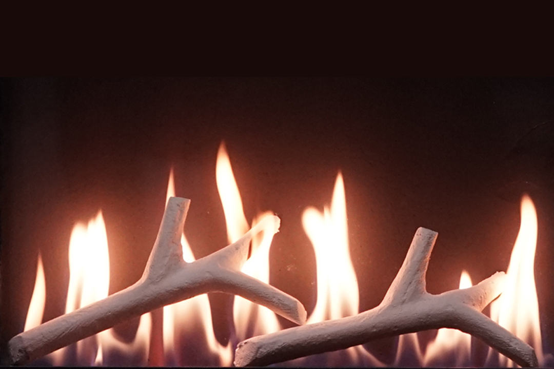 White silhouette logs2